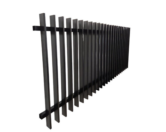 Aluminium Blade Garden Fence Panel 1000MM (H) x 2400 (W)