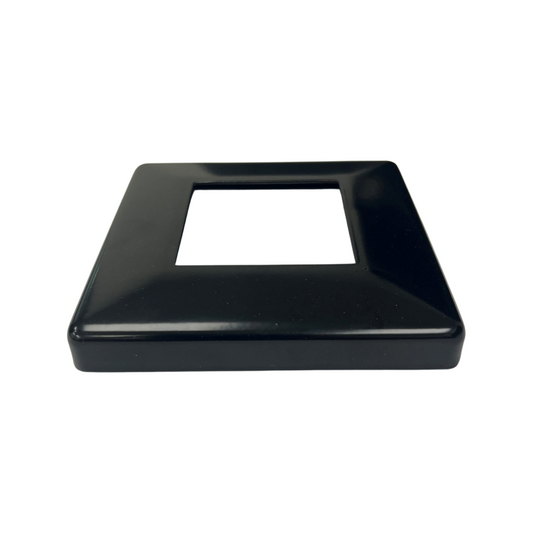 Aluminium Post Base Cover 50x50 Satin Black