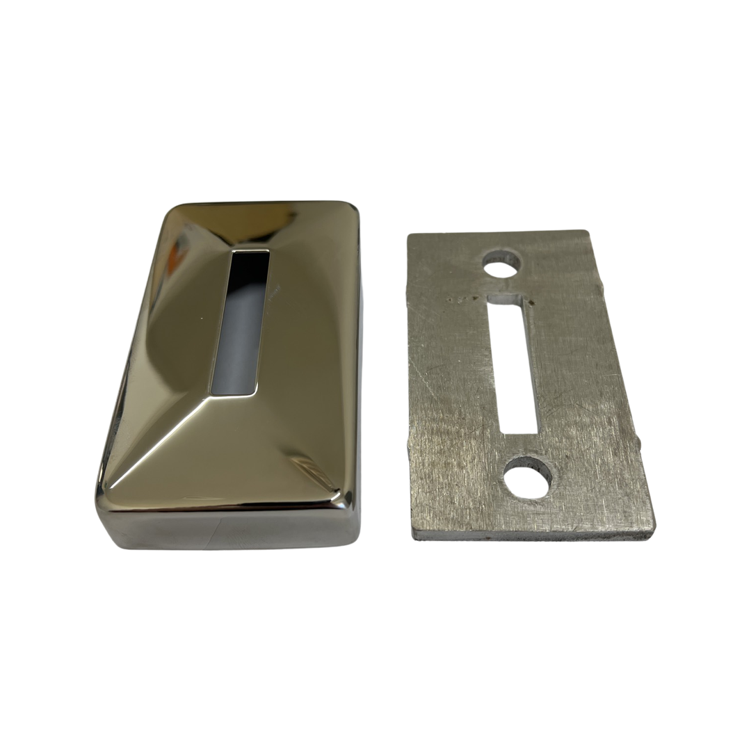 Rectangle base plate with raised cover G316