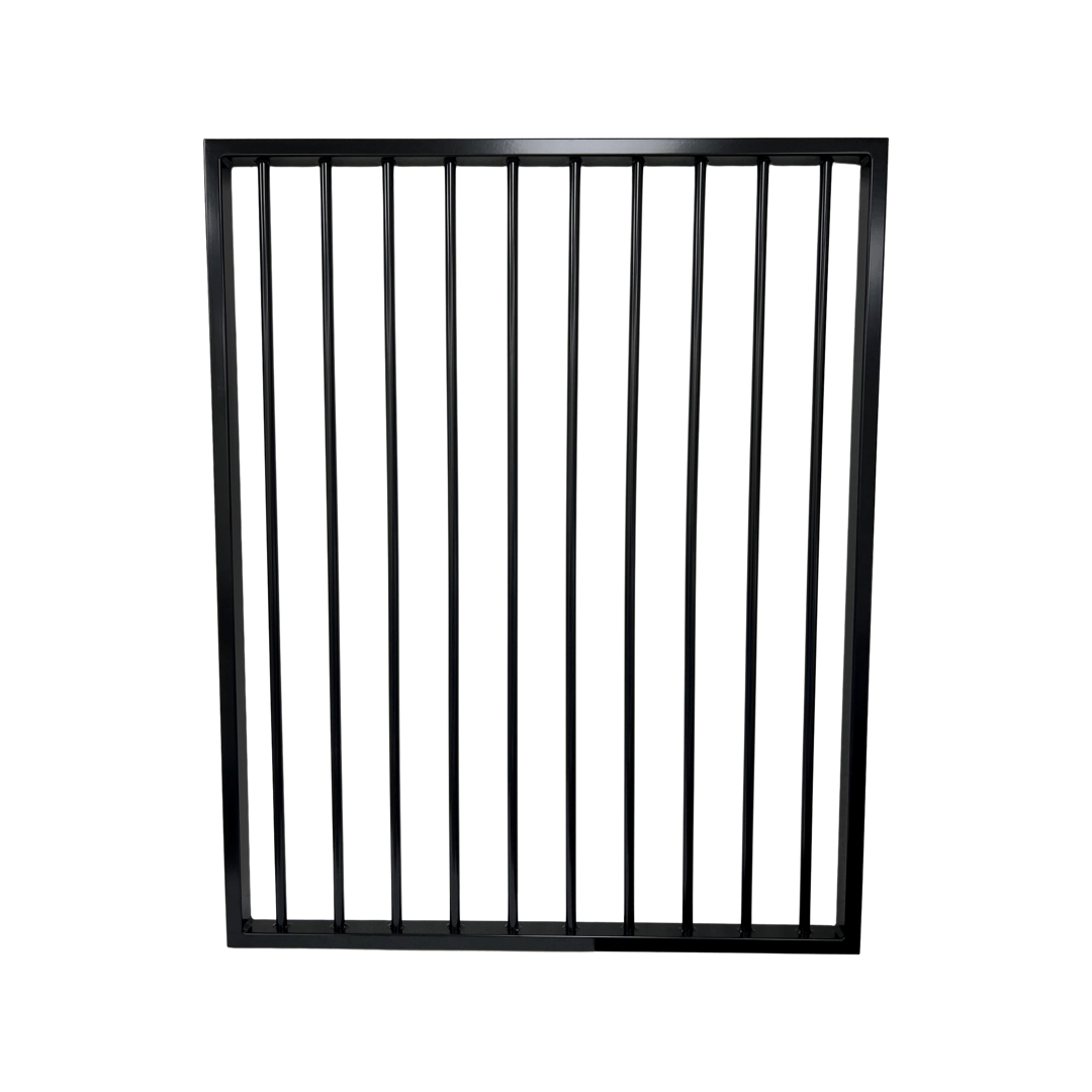 Aluminium Pool Gate 970mm (W) x 1200 (H) Satin Black